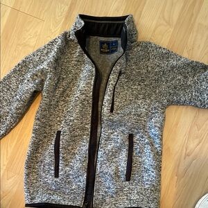 Gray Zip-Up Jacket